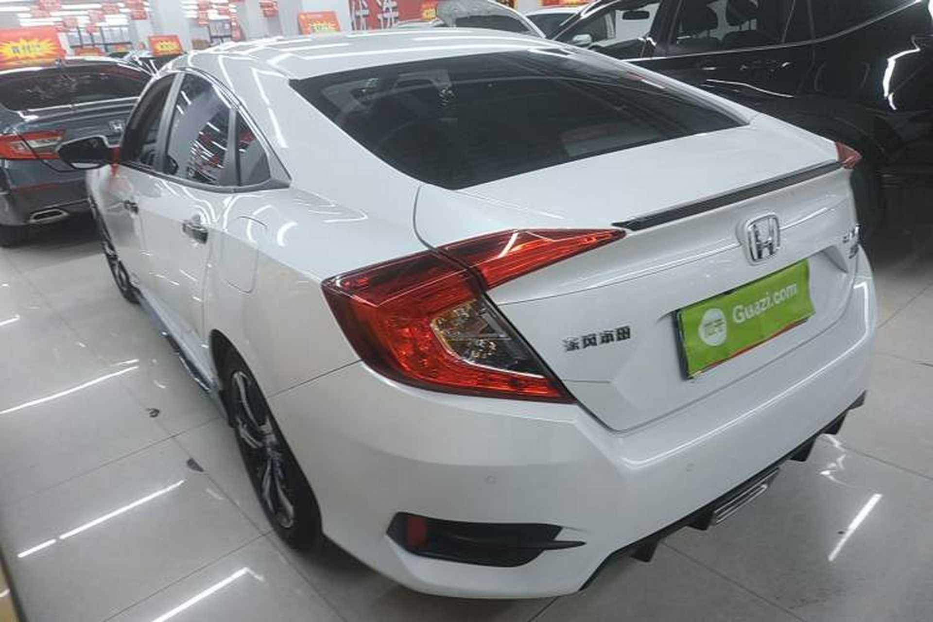 Used Honda Civic 2019 220TURBO CVT Dynamic Edition China VI Emission Standard Rear Left 45 Deg