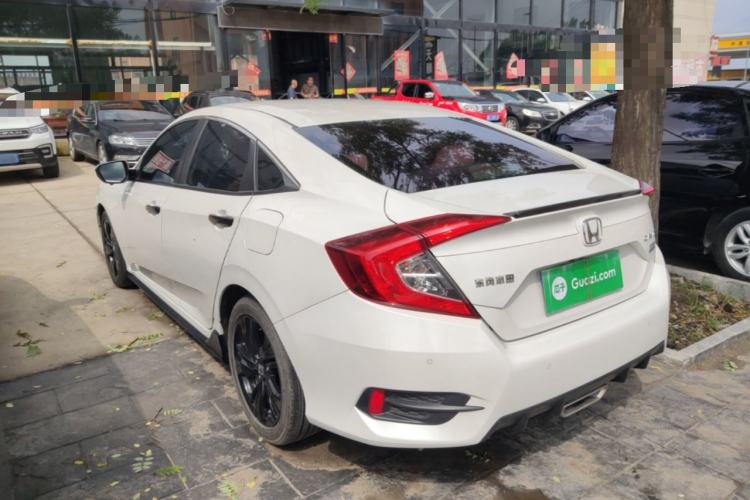 Used Honda Civic 2019 220TURBO CVT Dynamic Edition China V Emission Standard Rear Left 45 Deg