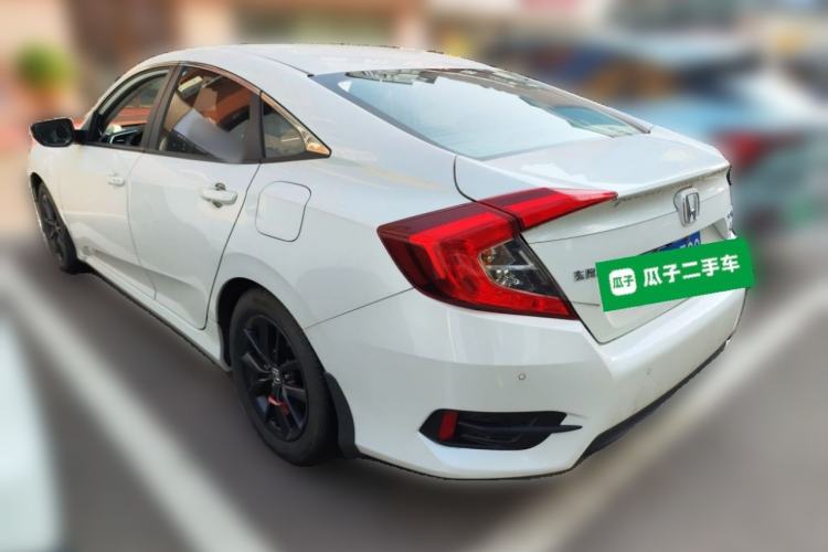 Used Honda Civic 2019 220TURBO CVT Dynamic Edition China VI Rear Left 45 Deg