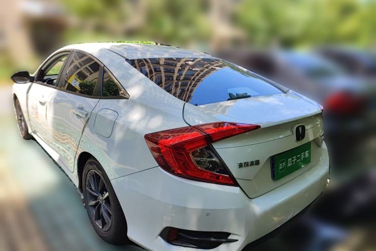Used Honda Civic 2019 220TURBO CVT Dynamic Edition China VI Rear Left 45 Deg