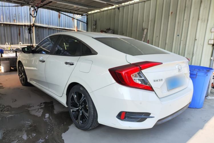Used Honda Civic 2019 220TURBO CVT Power Edition China VI Emission Standard Rear Left 45 Deg