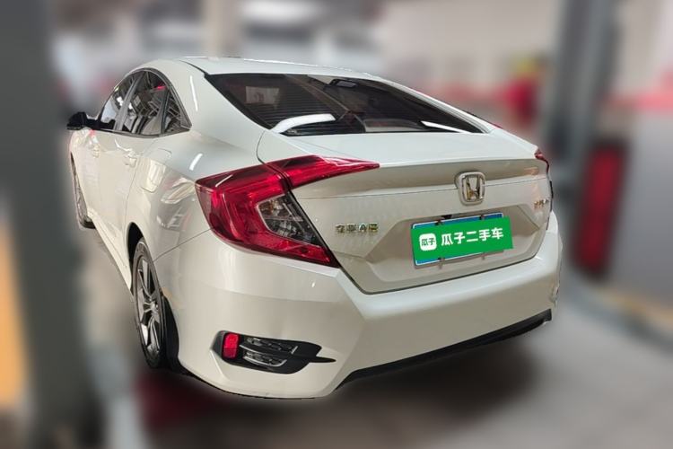 Used Honda Civic 2019 180TURBO CVT Shangdong Edition China VI Rear Left 45 Deg