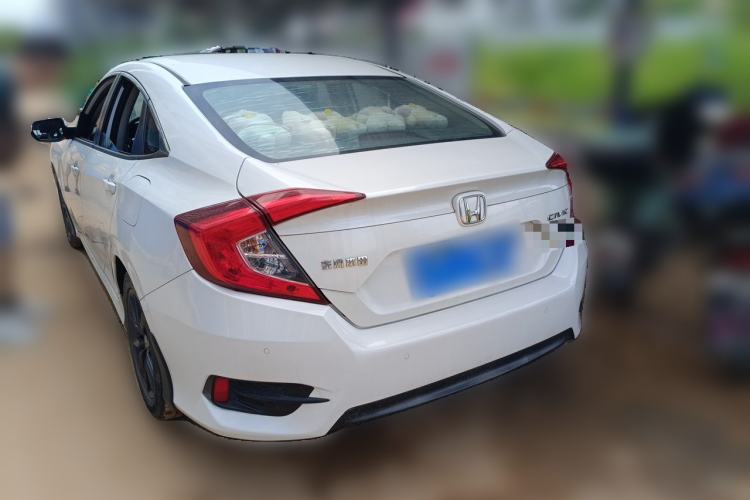 Used Honda Civic 2019 220TURBO CVT Dynamic Edition China VI Rear Left 45 Deg