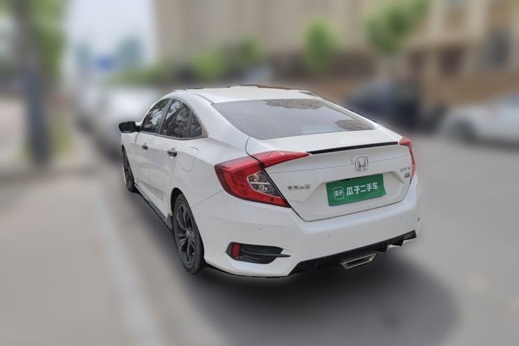 Used Honda Civic 2019 220TURBO CVT Dynamic Edition China VI Emission Standard Rear Left 45 Deg