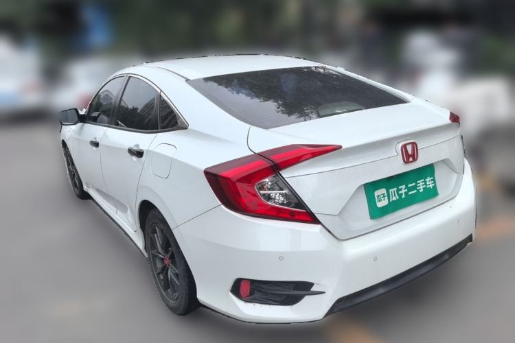 Used Honda Civic 2019 220TURBO CVT Dynamic Edition China VI Rear Left 45 Deg