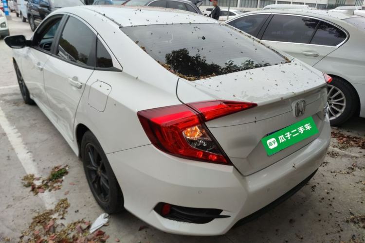 Used Honda Civic 2019 220TURBO CVT Dynamic Edition China VI Rear Left 45 Deg