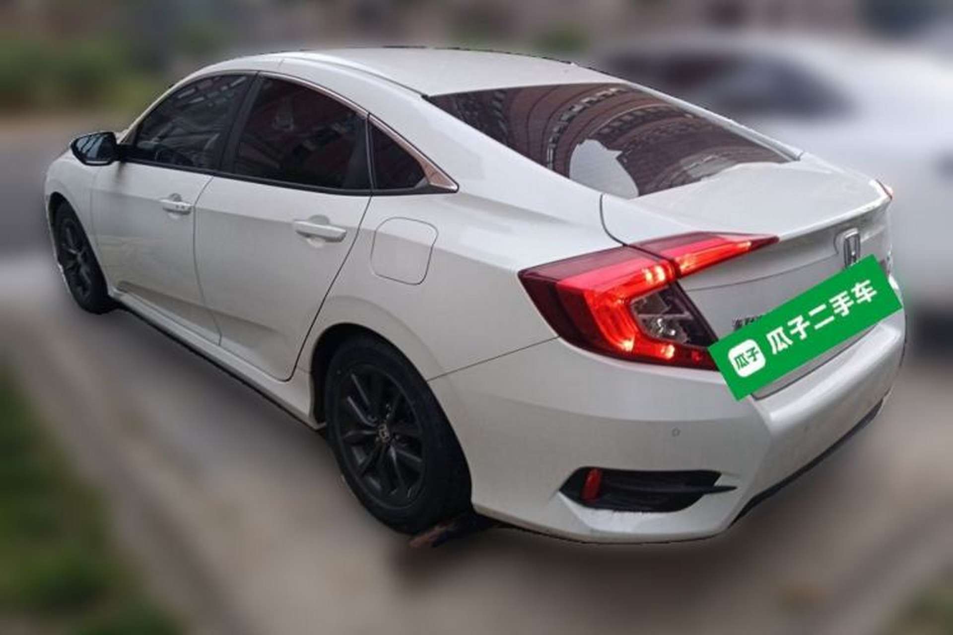 Used Honda Civic 2019 220TURBO CVT Dynamic Edition China VI Rear Left 45 Deg
