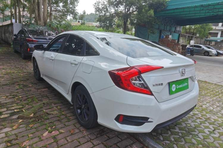 Used Honda Civic 2019 220TURBO CVT Dynamic Edition China VI Rear Left 45 Deg