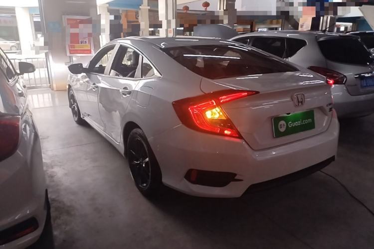 Used Honda Civic 2019 180TURBO CVT Shangdong Edition China VI Rear Left 45 Deg