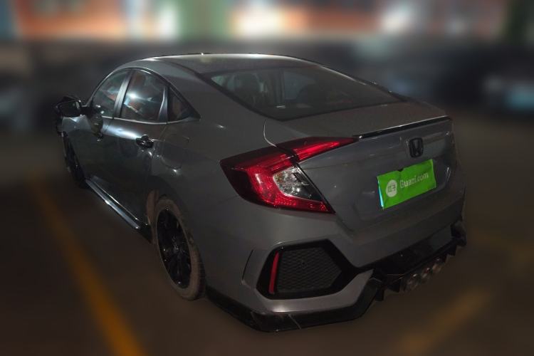 Used Honda Civic 2019 220TURBO CVT Dynamic Edition China VI Emission Standard Rear Left 45 Deg