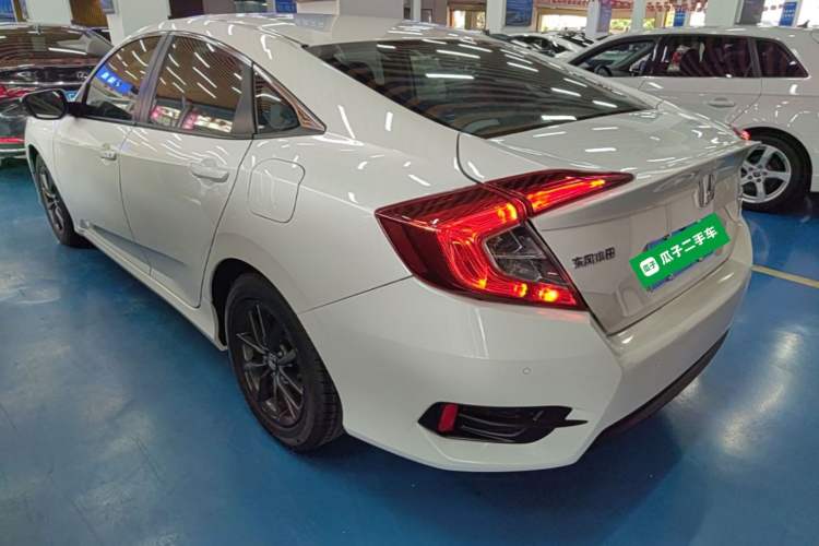 Used Honda Civic 2019 220TURBO Manual Jinkong Edition China VI Rear Left 45 Deg