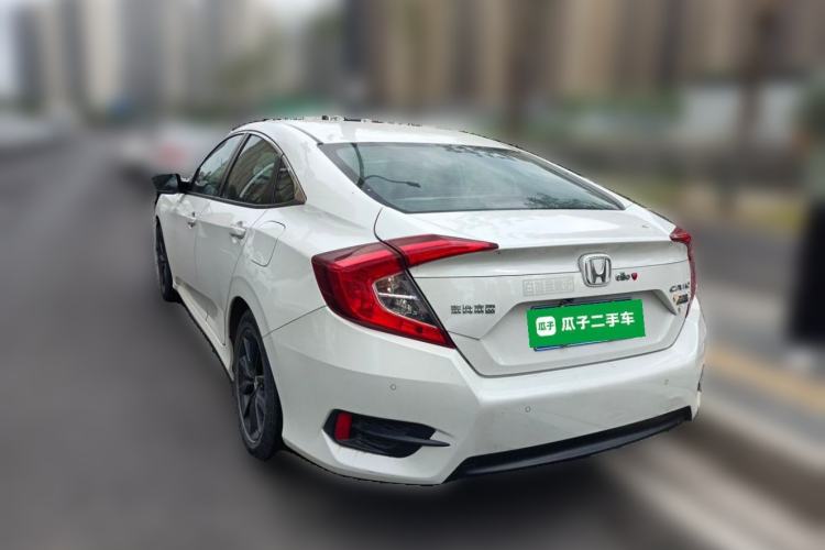 Used Honda Civic 2019 220TURBO CVT Dynamic Edition China VI Rear Left 45 Deg