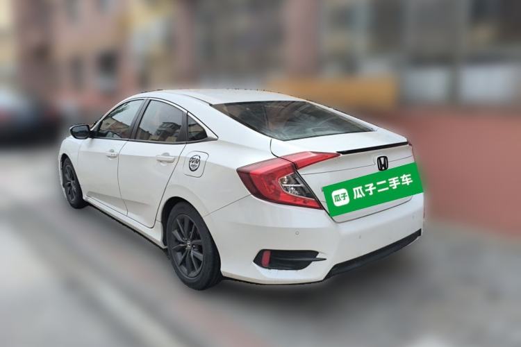 Used Honda Civic 2019 220TURBO CVT Dynamic Edition China VI Rear Left 45 Deg