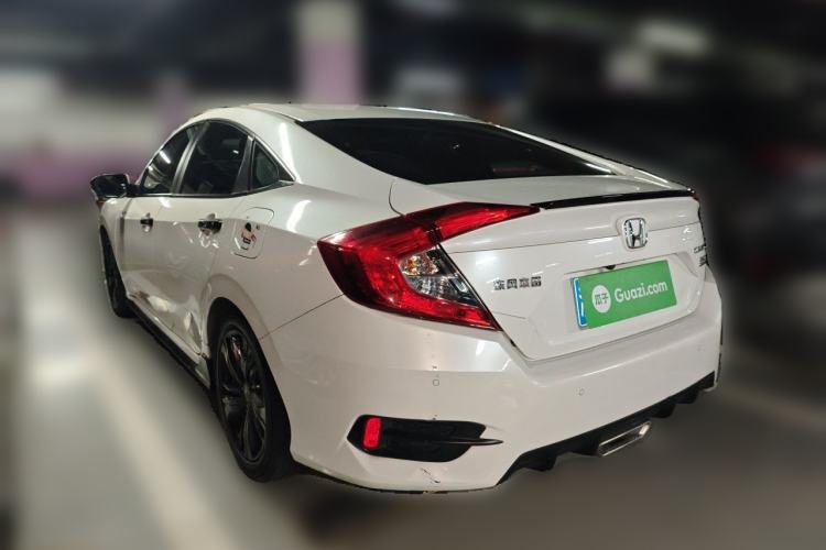 Used Honda Civic 2019 220TURBO CVT Dynamic Edition China VI Emission Standard Rear Left 45 Deg