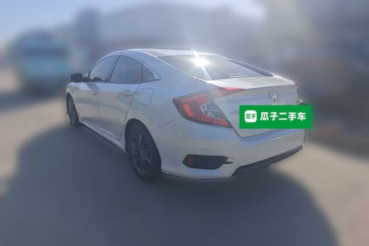 Used Honda Civic 2019 180TURBO CVT Shangdong Edition China VI Rear Left 45 Deg