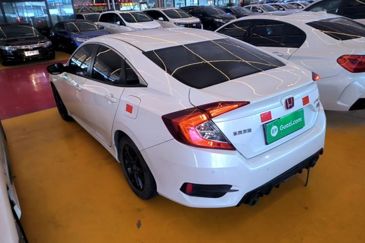 Used Honda Civic 2019 220TURBO CVT Dynamic Edition China VI Rear Left 45 Deg
