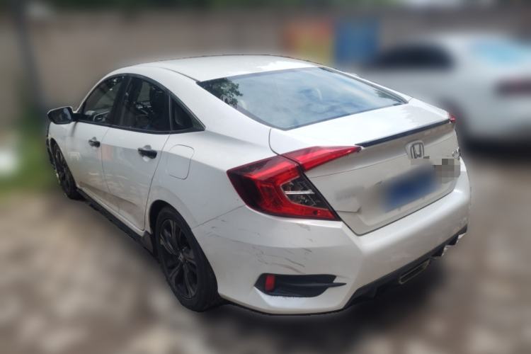 Used Honda Civic 2019 220TURBO CVT Dynamic Edition China VI Emission Standard Rear Left 45 Deg