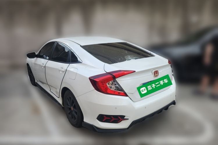 Used Honda Civic 2019 220TURBO Manual Jinkong Edition China VI Rear Left 45 Deg