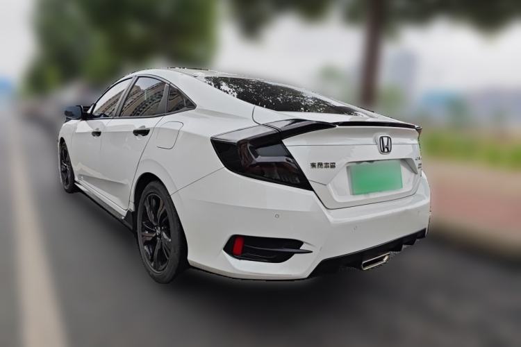 Used Honda Civic 2019 220TURBO CVT Dynamic Edition China VI Emission Standard Rear Left 45 Deg