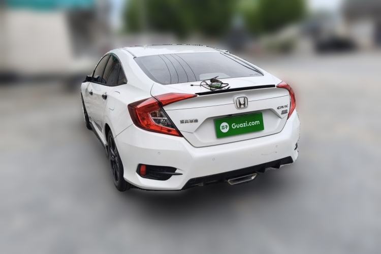 Used Honda Civic 2019 220TURBO CVT Dynamic Edition China VI Emission Standard Rear Left 45 Deg