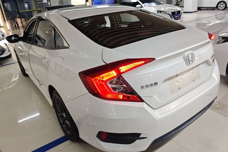 Used Honda Civic 2019 220TURBO CVT Dynamic Edition China VI Rear Left 45 Deg