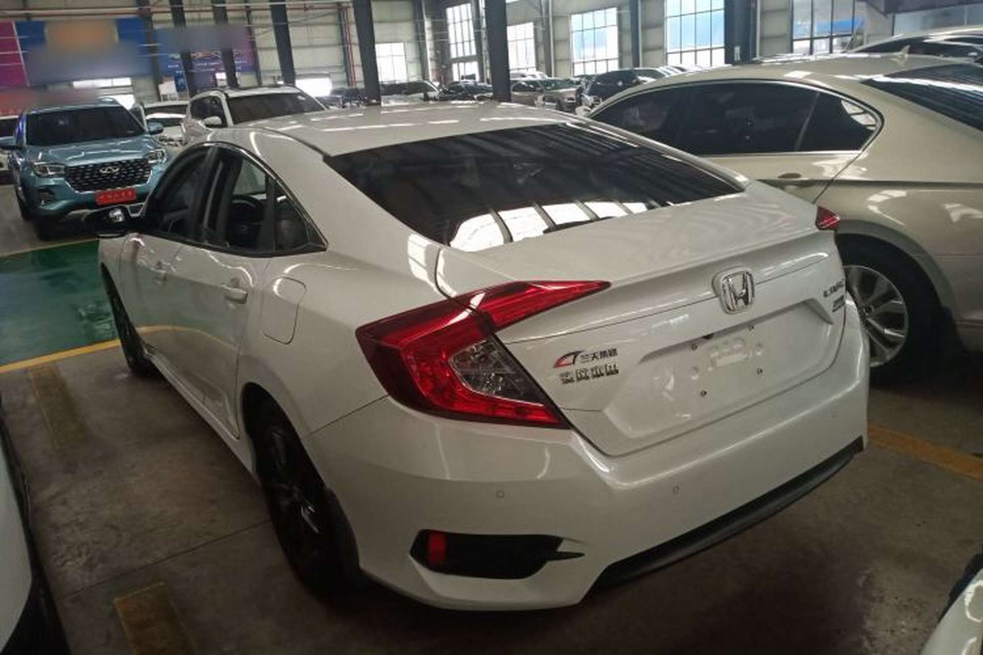 Used Honda Civic 2019 220TURBO CVT Dynamic Edition China V Rear Left 45 Deg