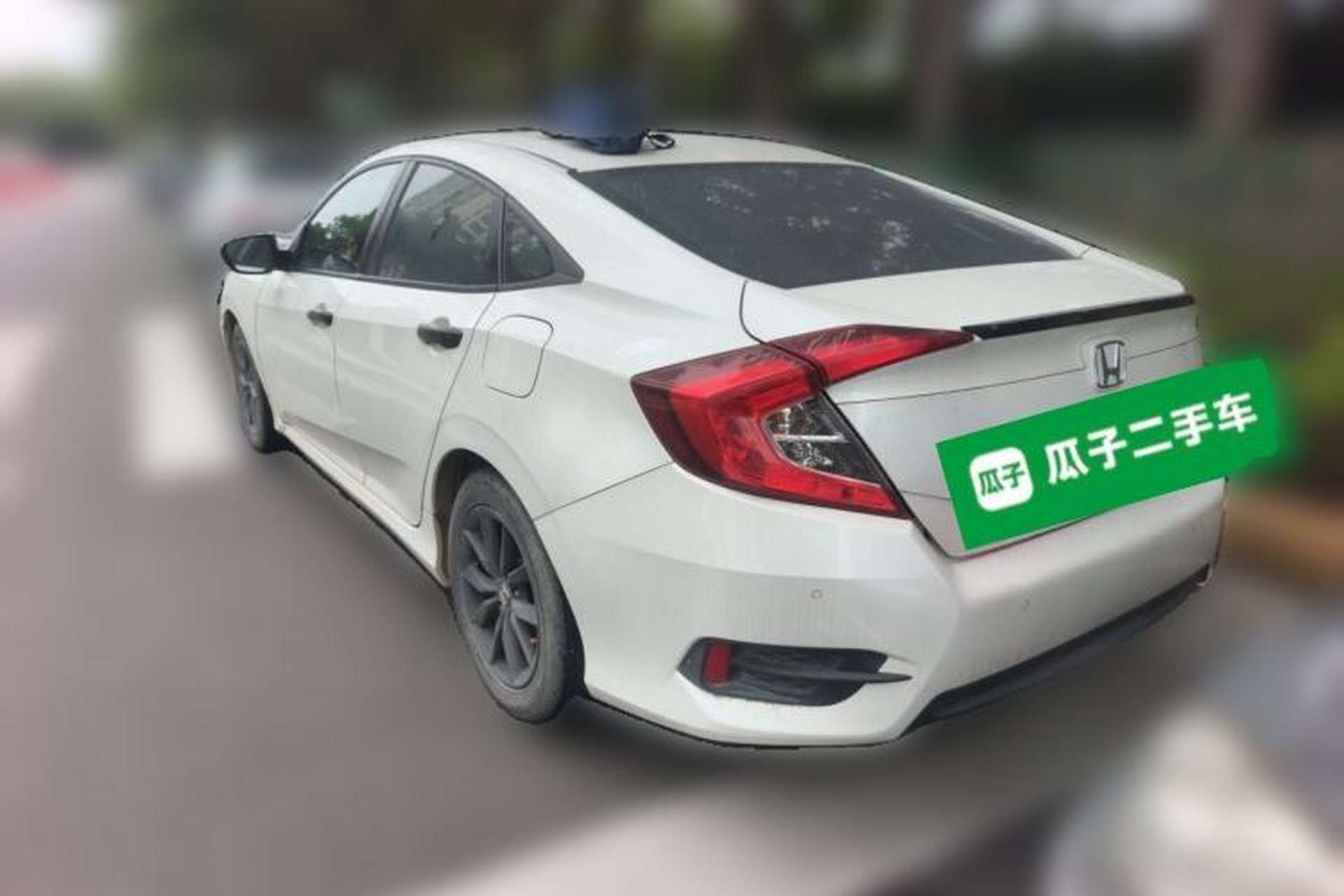 Used Honda Civic 2019 220TURBO CVT Dynamic Edition China VI Rear Left 45 Deg