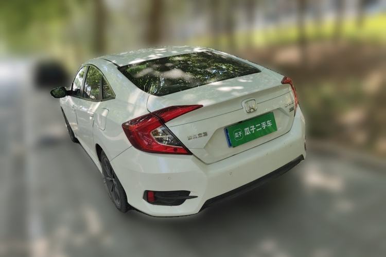 Used Honda Civic 2019 220TURBO CVT Dynamic Edition China VI Rear Left 45 Deg