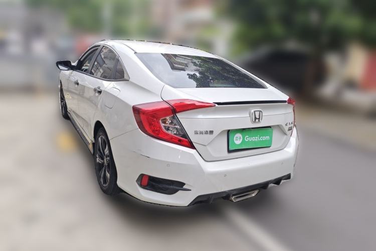 Used Honda Civic 2019 220TURBO CVT Dynamic Edition China VI Emission Standard Rear Left 45 Deg