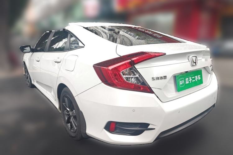 Used Honda Civic 2019 220TURBO CVT Dynamic Edition China VI Rear Left 45 Deg
