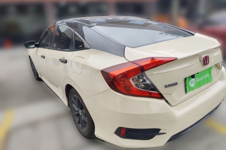 Used Honda Civic 2019 220TURBO CVT Dynamic Edition China VI Rear Left 45 Deg