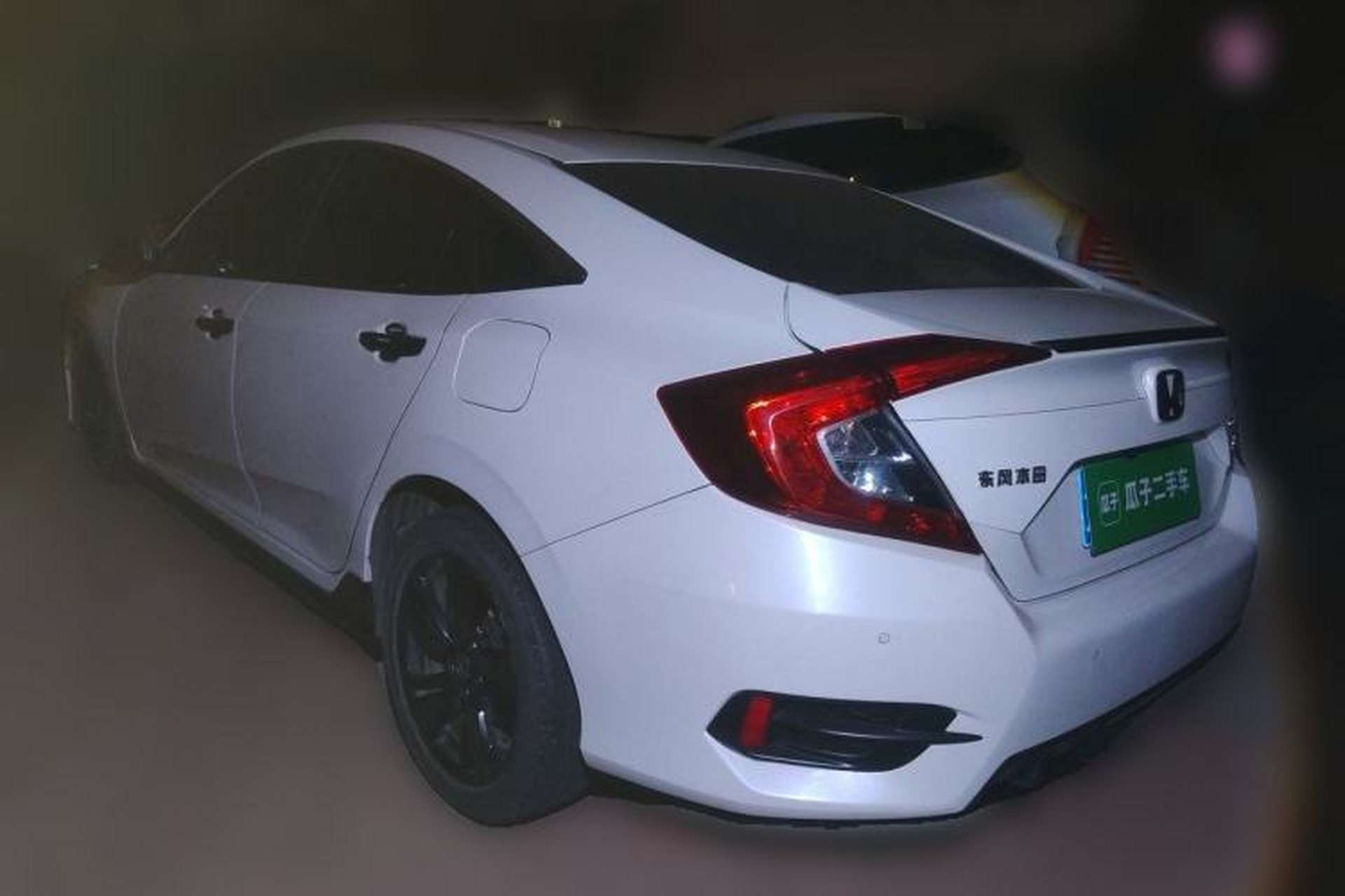 Used Honda Civic 2019 220TURBO CVT Dynamic Edition China VI Emission Standard Rear Left 45 Deg