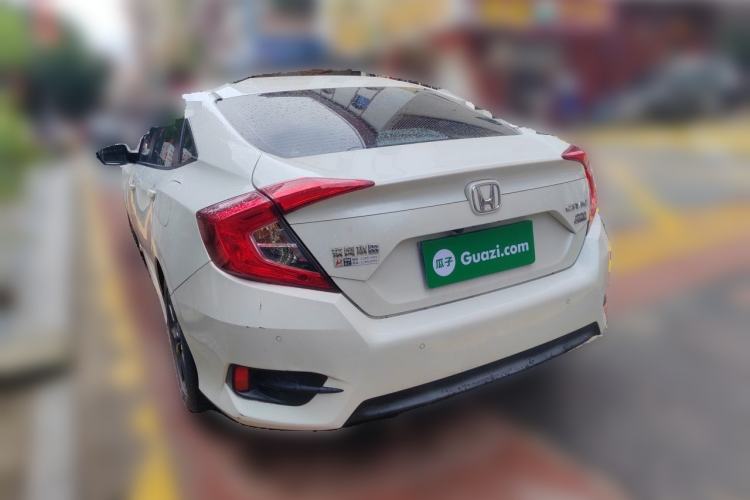 Used Honda Civic 2019 220TURBO CVT Dynamic Edition China VI Rear Left 45 Deg