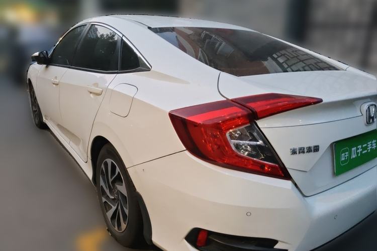 Used Honda Civic 2019 220TURBO CVT Dynamic Edition China V Rear Left 45 Deg