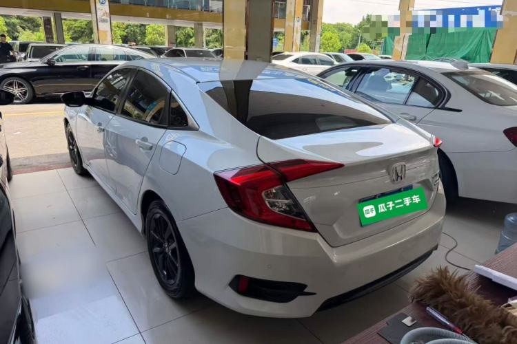 Used Honda Civic 2019 220TURBO CVT Dynamic Edition China VI Rear Left 45 Deg