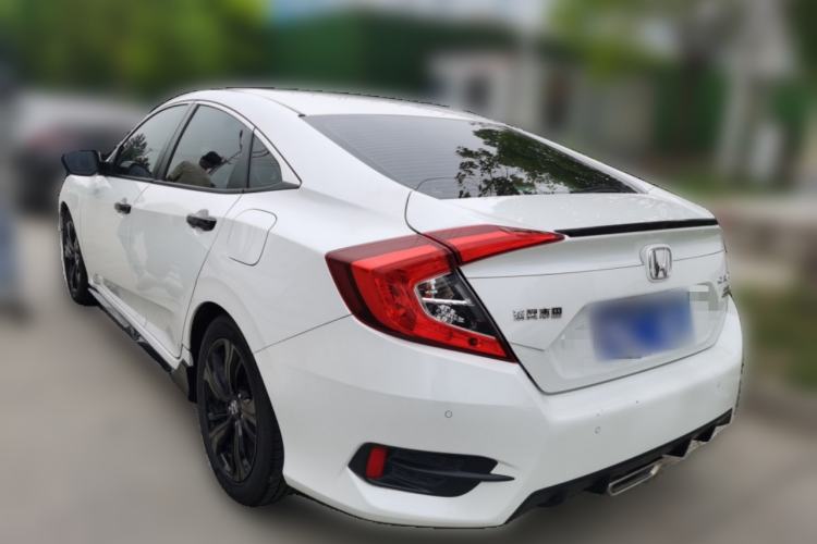 Used Honda Civic 2019 220TURBO CVT Dynamic Edition China VI Emission Standard Rear Left 45 Deg