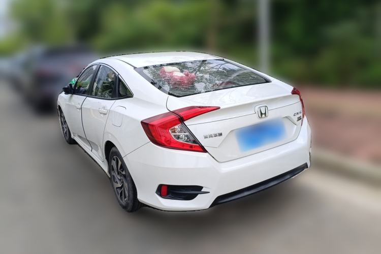 Used Honda Civic 2019 180TURBO CVT Shangyue Edition China V Emission Standard Rear Left 45 Deg