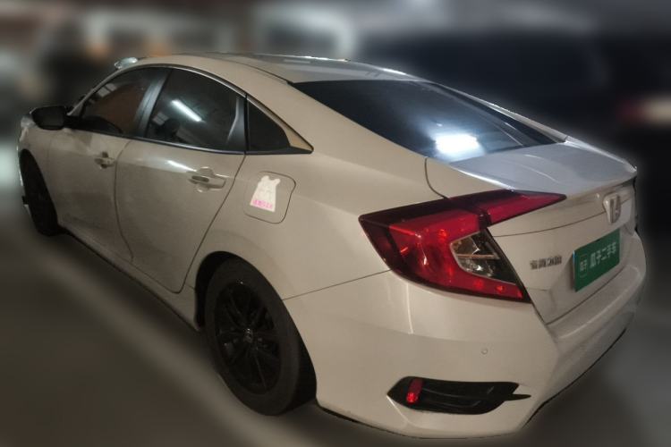 Used Honda Civic 2019 220TURBO CVT Dynamic Edition China VI Rear Left 45 Deg