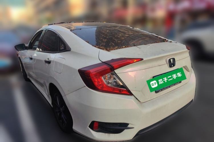 Used Honda Civic 2019 220TURBO CVT Dynamic Edition China VI Rear Left 45 Deg