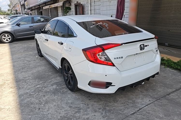Used Honda Civic 2019 220TURBO CVT Dynamic Edition China VI Emission Standard Rear Left 45 Deg