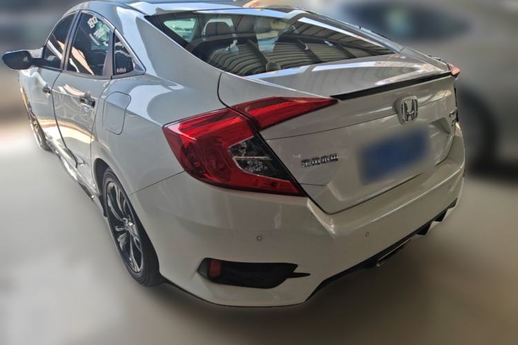 Used Honda Civic 2019 220TURBO CVT Dynamic Edition China V Emission Standard Rear Left 45 Deg