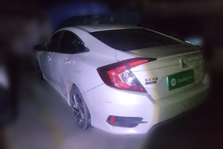Used Honda Civic 2019 180TURBO CVT Shangyue Edition China V Emission Standard Rear Left 45 Deg