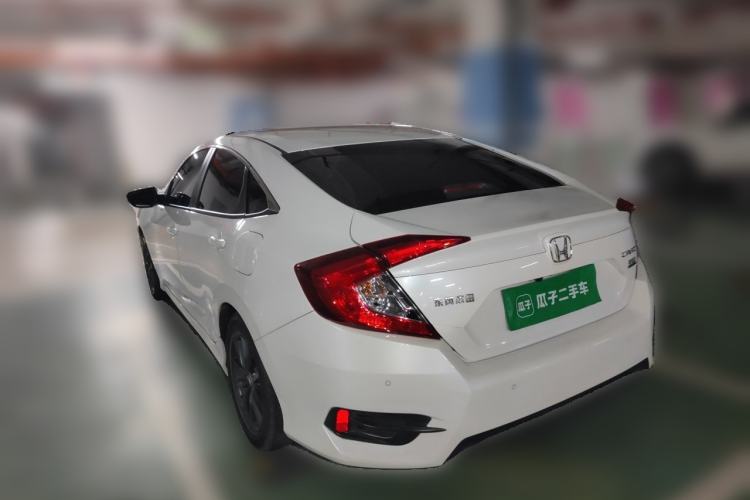 Used Honda Civic 2019 220TURBO CVT Dynamic Edition China VI Rear Left 45 Deg