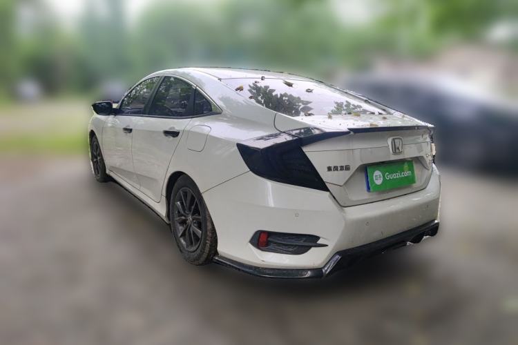 Used Honda Civic 2019 220TURBO CVT Dynamic Edition China VI Rear Left 45 Deg