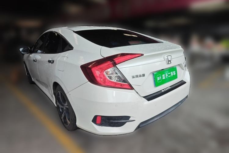 Used Honda Civic 2019 220TURBO CVT Power Edition China VI Emission Standard Rear Left 45 Deg