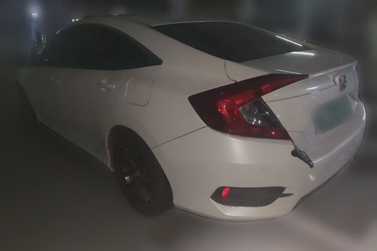 Used Honda Civic 2019 220TURBO CVT Dynamic Edition China VI Rear Left 45 Deg