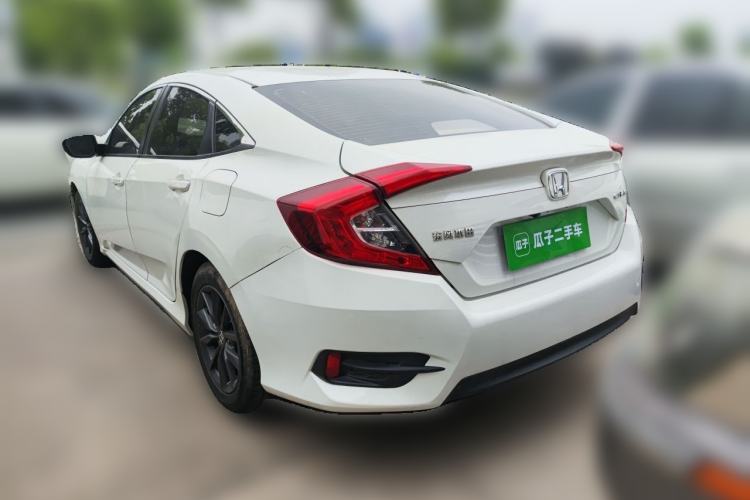 Used Honda Civic 2019 180TURBO CVT Shangdong Edition China VI Rear Left 45 Deg
