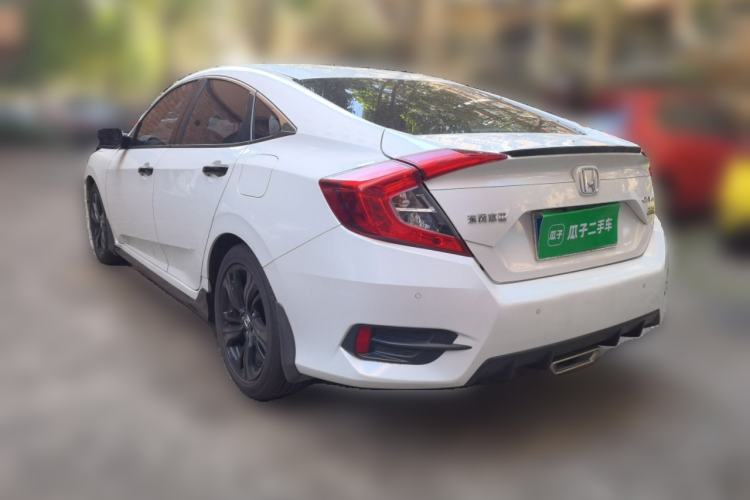 Used Honda Civic 2019 220TURBO CVT Dynamic Edition China VI Emission Standard Rear Left 45 Deg