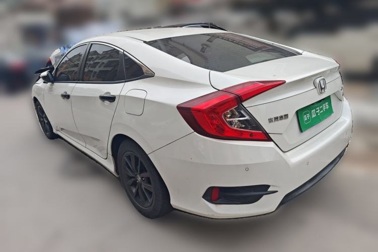 Used Honda Civic 2019 220TURBO CVT Dynamic Edition China VI Rear Left 45 Deg