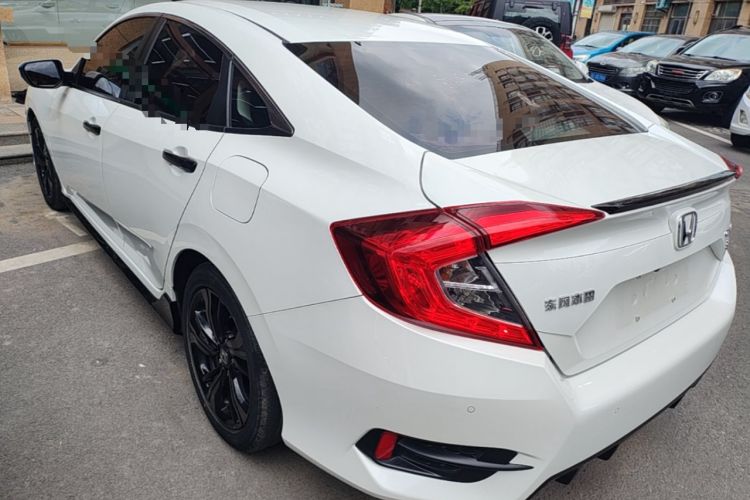 Used Honda Civic 2019 220TURBO CVT Dynamic Edition China VI Emission Standard Rear Left 45 Deg